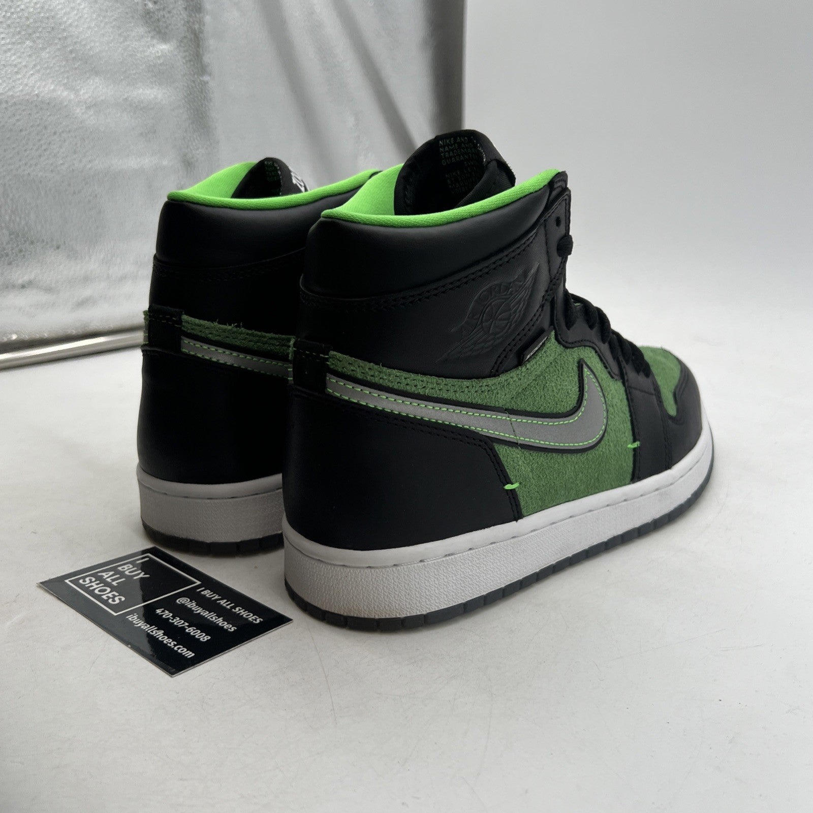 Size 9 - Air Jordan 1 Zoom High Zen Green (CK6637-002)