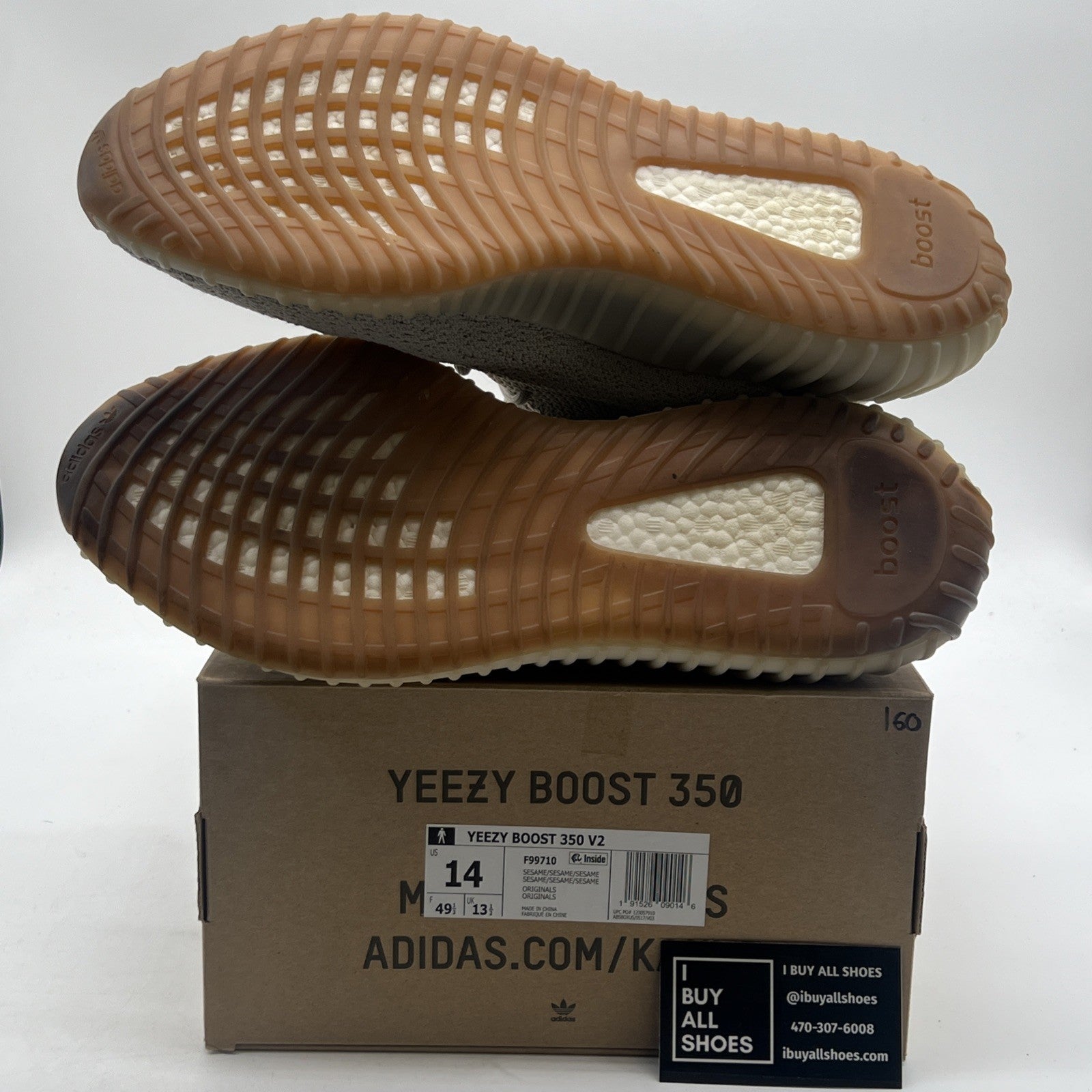 Size 14 - adidas Yeezy Boost 350 V2 Low Sesame (F99710)