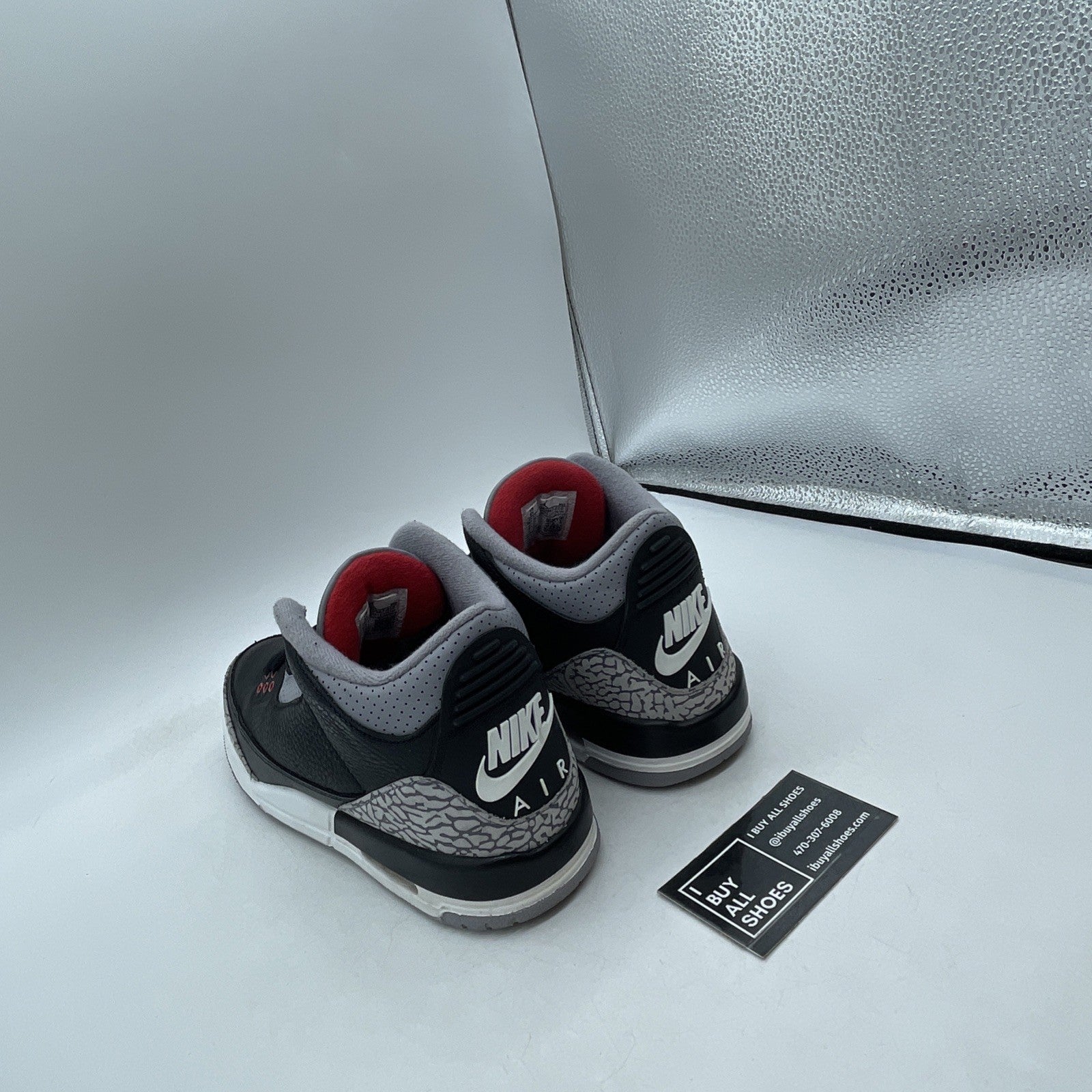 Size 6Y - Air Jordan 3 Retro OG 2024 Black Cement (DM0967-010)