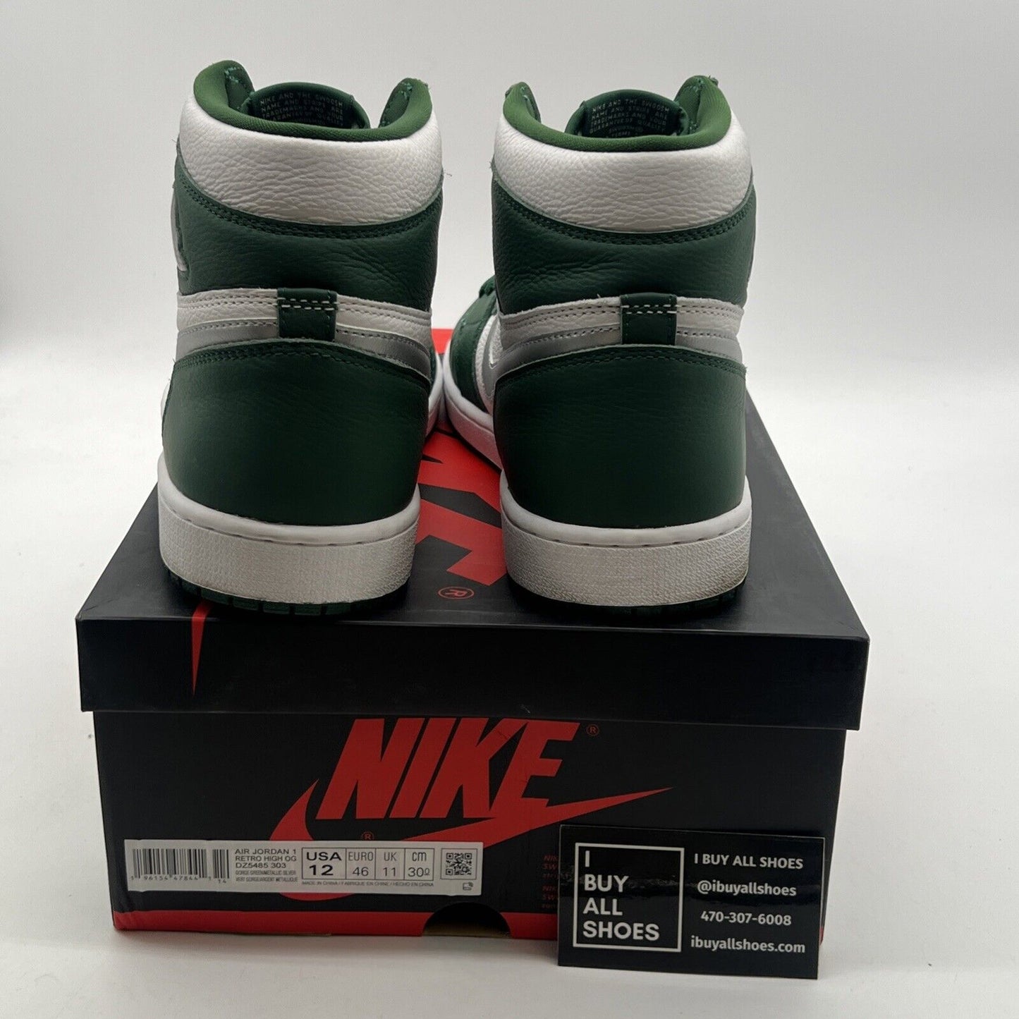 Size 12 - Air Jordan 1 Retro OG High Gorge Green (DZ5485-303)