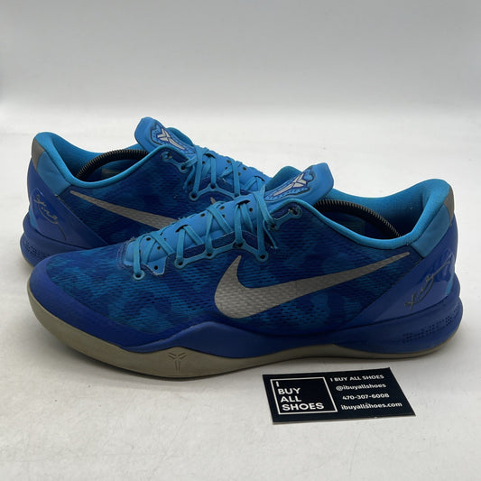 Size 12 - Nike Kobe 8 Blue Coral Snake (555035-400)