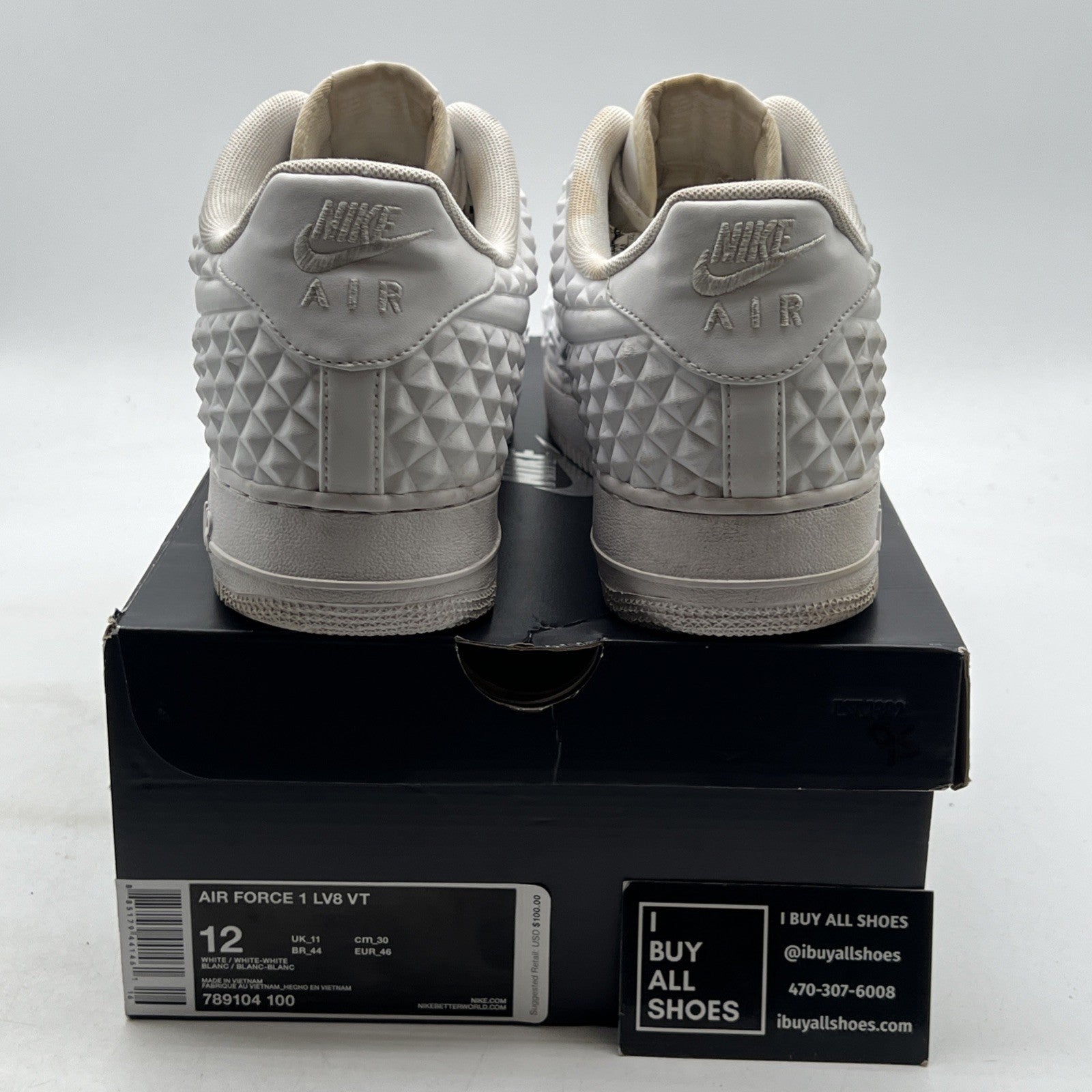Size 12 - Nike Air Force 1 ’07 LV8 VT Low Independence Day (789104-100)