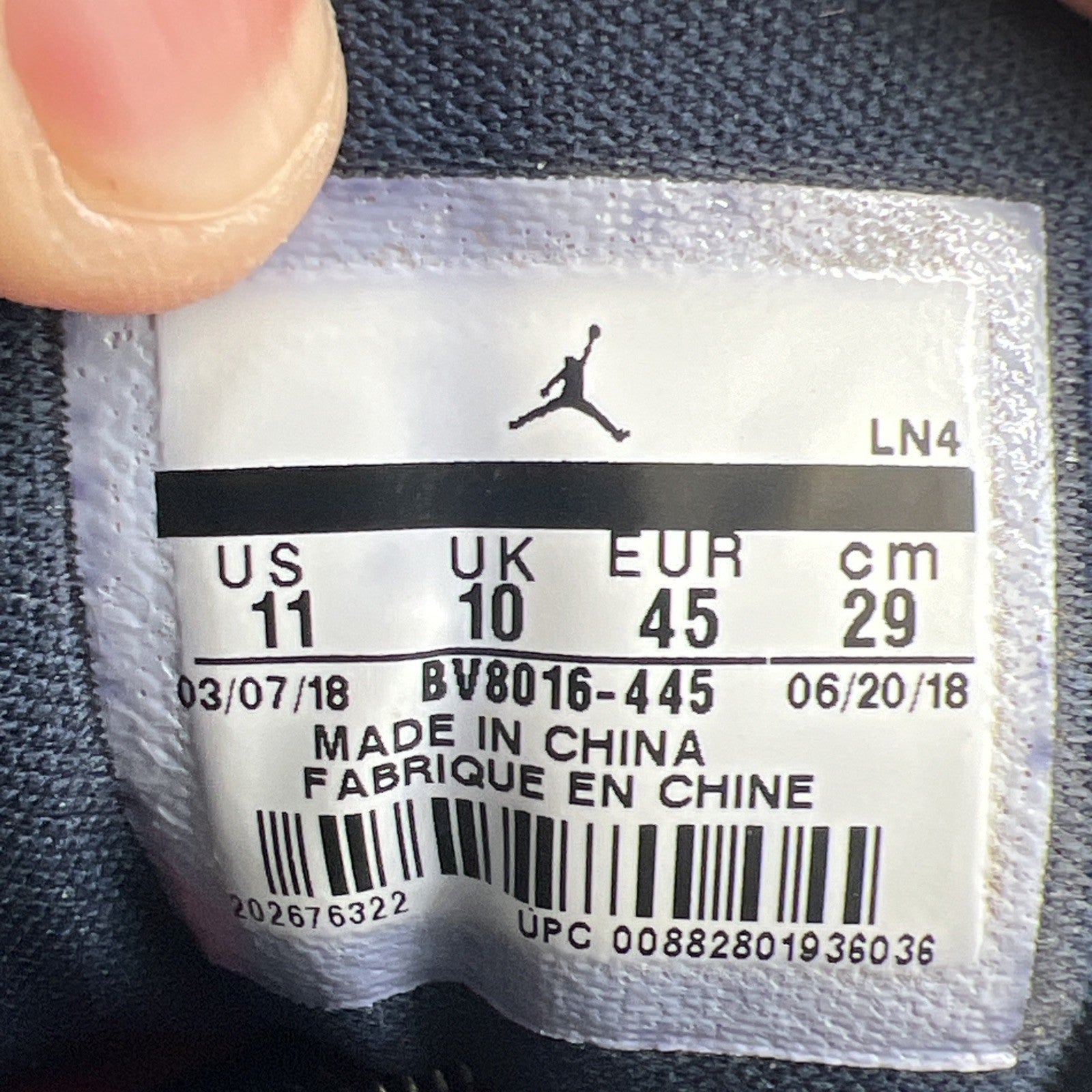 Size 11 - Air Jordan 12 Retro International Flight (BV8016-445)