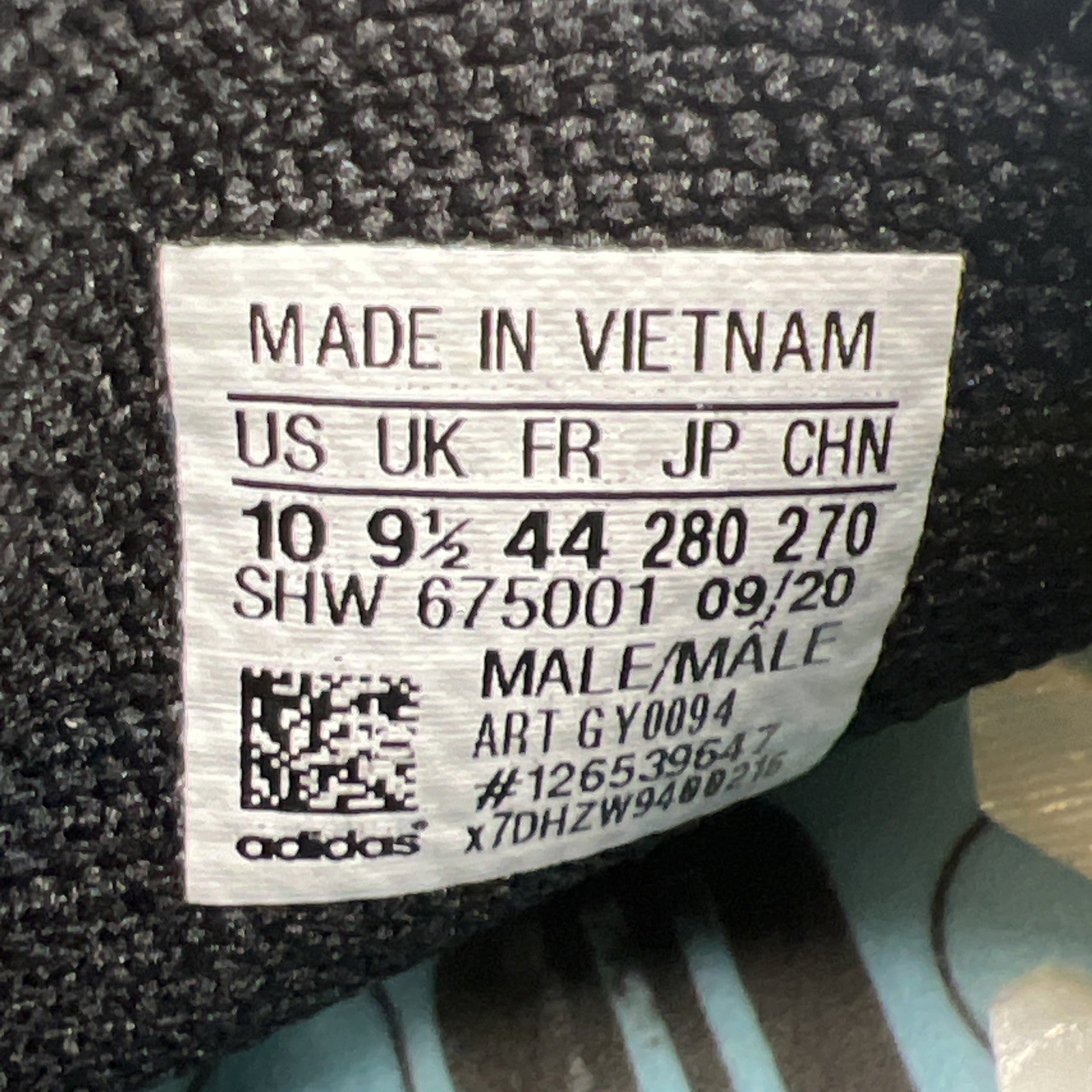 Size 10 - adidas Pharrell x NMD Human Race Aqua (GY0094)