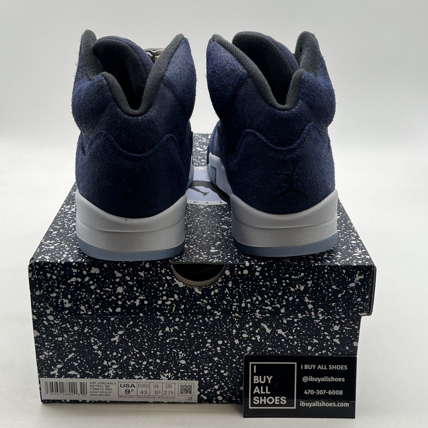 Size 9.5 - Air Jordan 5 Retro SE Midnight Navy (FD6812-400)