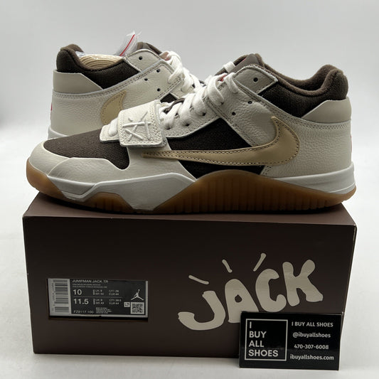 Size 10 - Travis Scott x Jordan Jumpman Jack TR Sail (FZ8117-100)