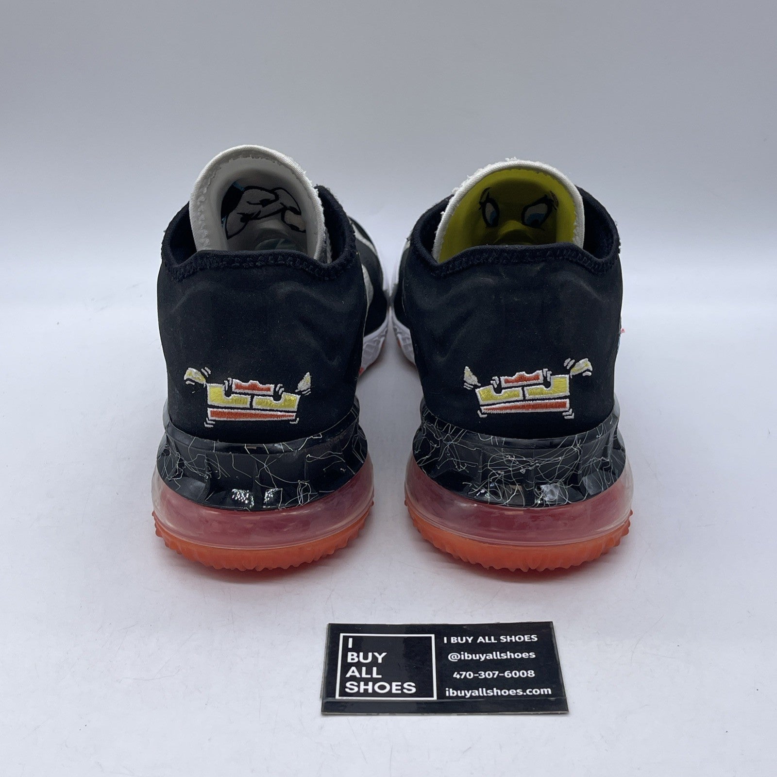 Size 12 - Nike Space Jam x LeBron 18 Low Sylvester x Tweety (CV7562-103)