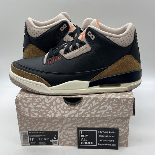 Size 9.5 - Air Jordan 3 Retro Mid Desert Elephant Suede Leather (CT8532-008)