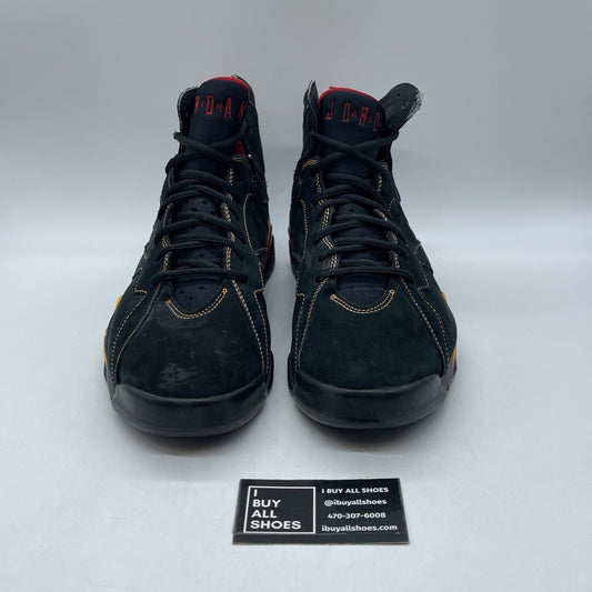 Size 13 - Air Jordan 7 Retro 2006 Citrus Black Orange Red Suede (304775-081)