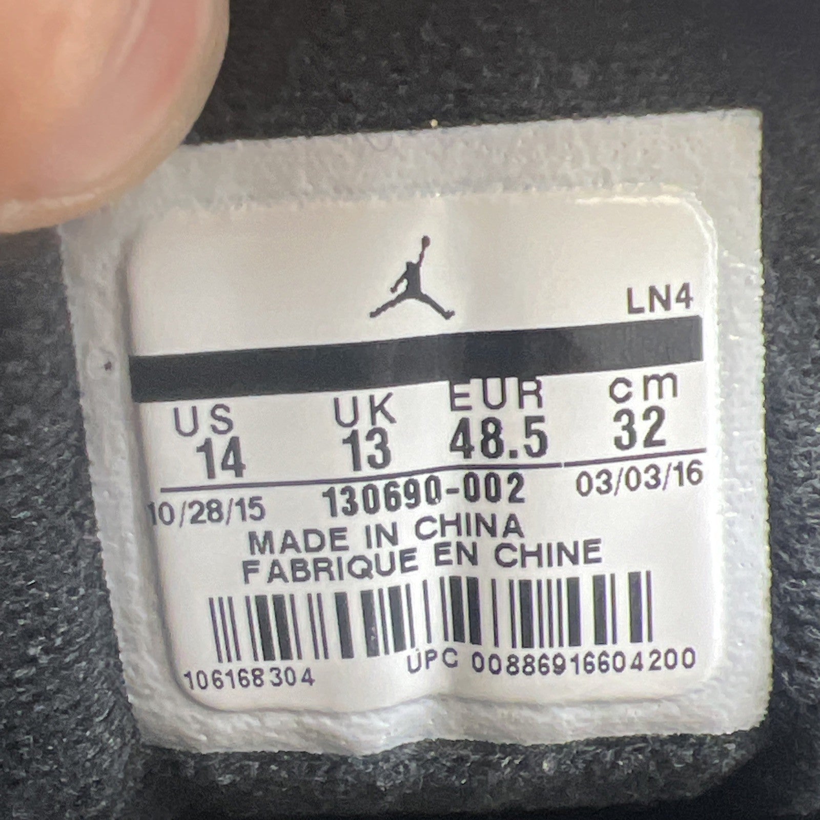 Size 14 - Air Jordan 12 Retro Mid Flu Game (130690-002)