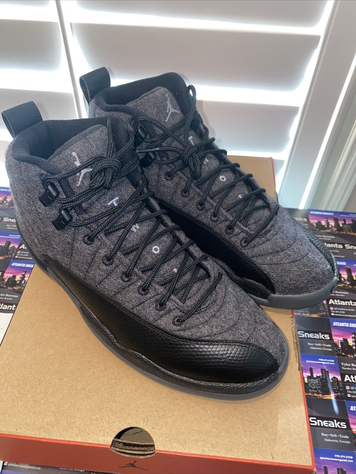 Size 8.5 - Jordan 12 Retro Wool 2016