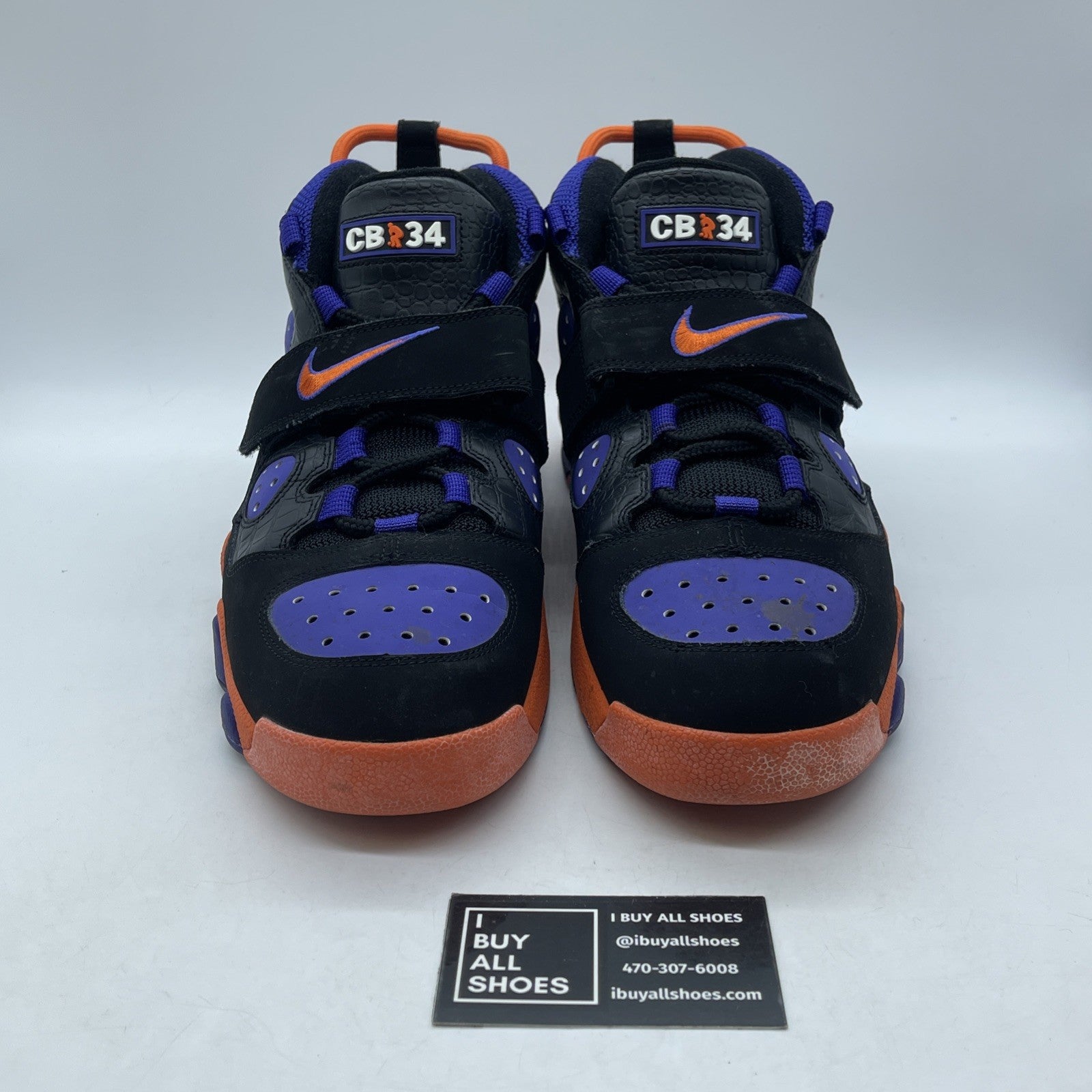 Size 13 - Nike Air CB 34 Phoenix Sun Purple Black Suede Leather (316940-081)