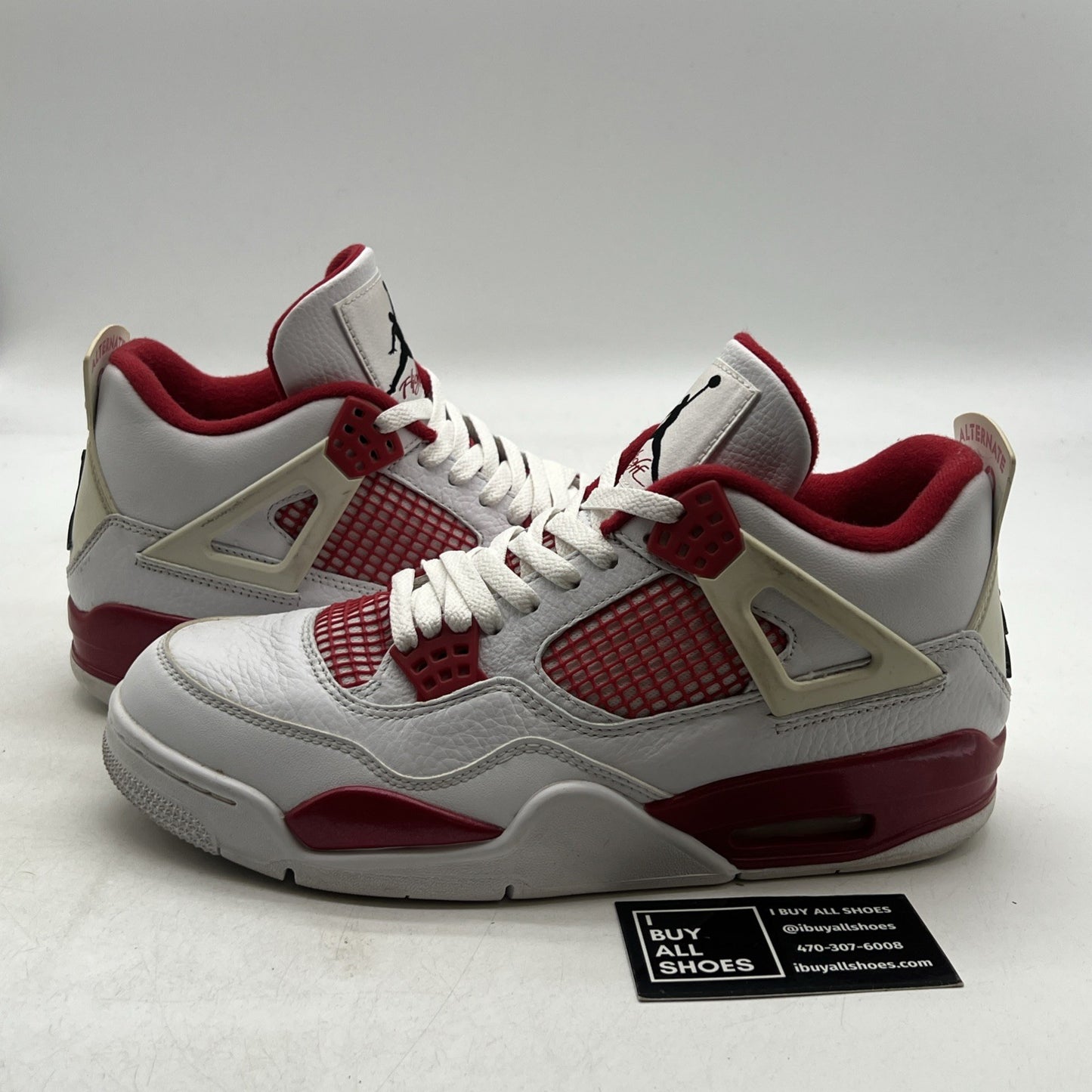 Size 9.5 - Air Jordan 4 Retro alternate 89 2016 (308497-106)