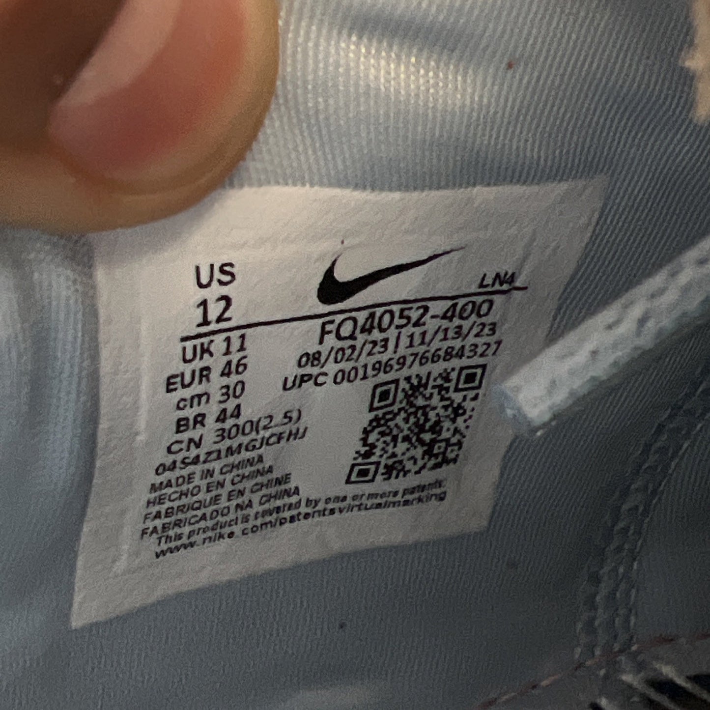 Size 12 - Nike LeBron 21 Light Armory Blue (FQ4052-400)