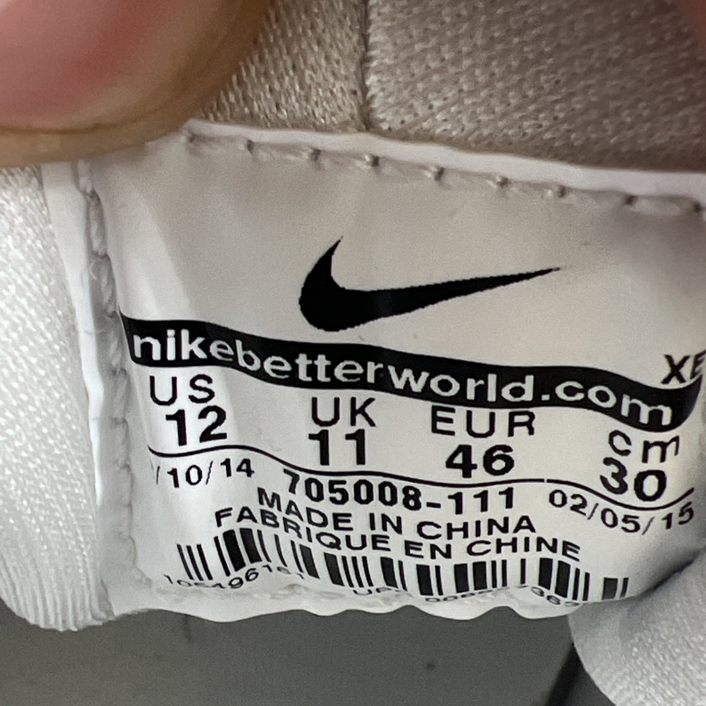 Size 12 - Nike Air Huarache Run PA Ostrich Gum (705008-111)