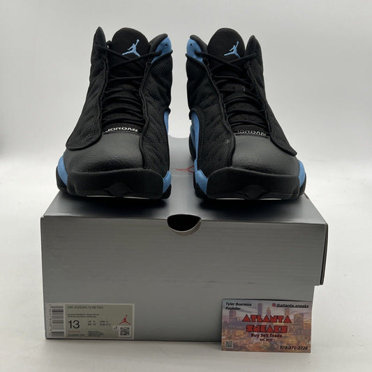 Size 13 - Air Jordan 13 Retro Mid Black University Blue (DJ5982-041)