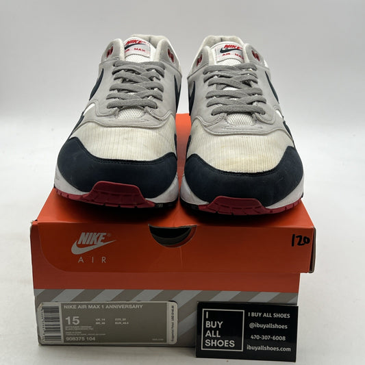 Size 15 - Nike Air Max 1 OG Anniversary Obsidian (908375-104)