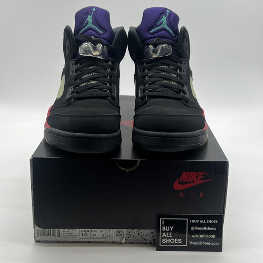 Size 10 - Air Jordan 5 Retro Top 3 Black 2020 (CZ1786-001)
