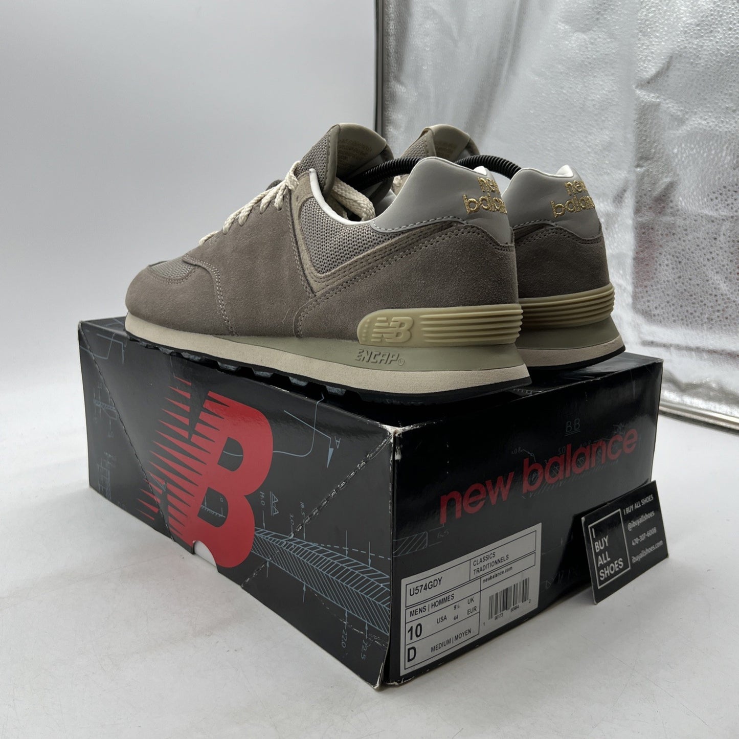 Size 10 - New Balance 574 Un-N-Ding (U574GDY)