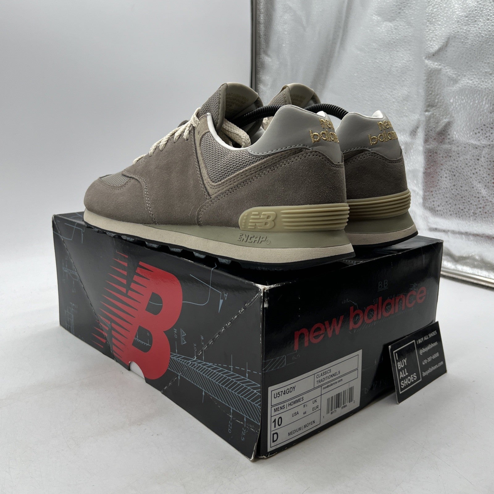 Size 10 - New Balance 574 Un-N-Ding (U574GDY)