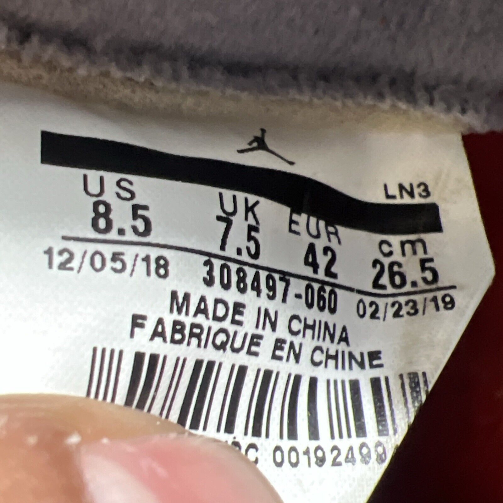 Size 8.5 - Air Jordan 4 Retro OG Mid Bred 2019 (308497-060)