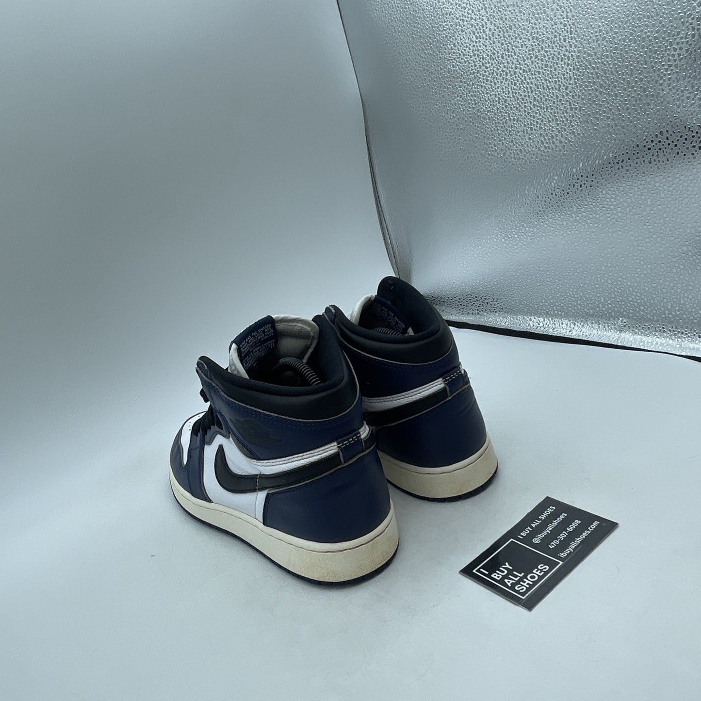 Size 6.5Y (GS) Air Jordan 1 Retro OG “Midnight Navy” (FD1437-401)