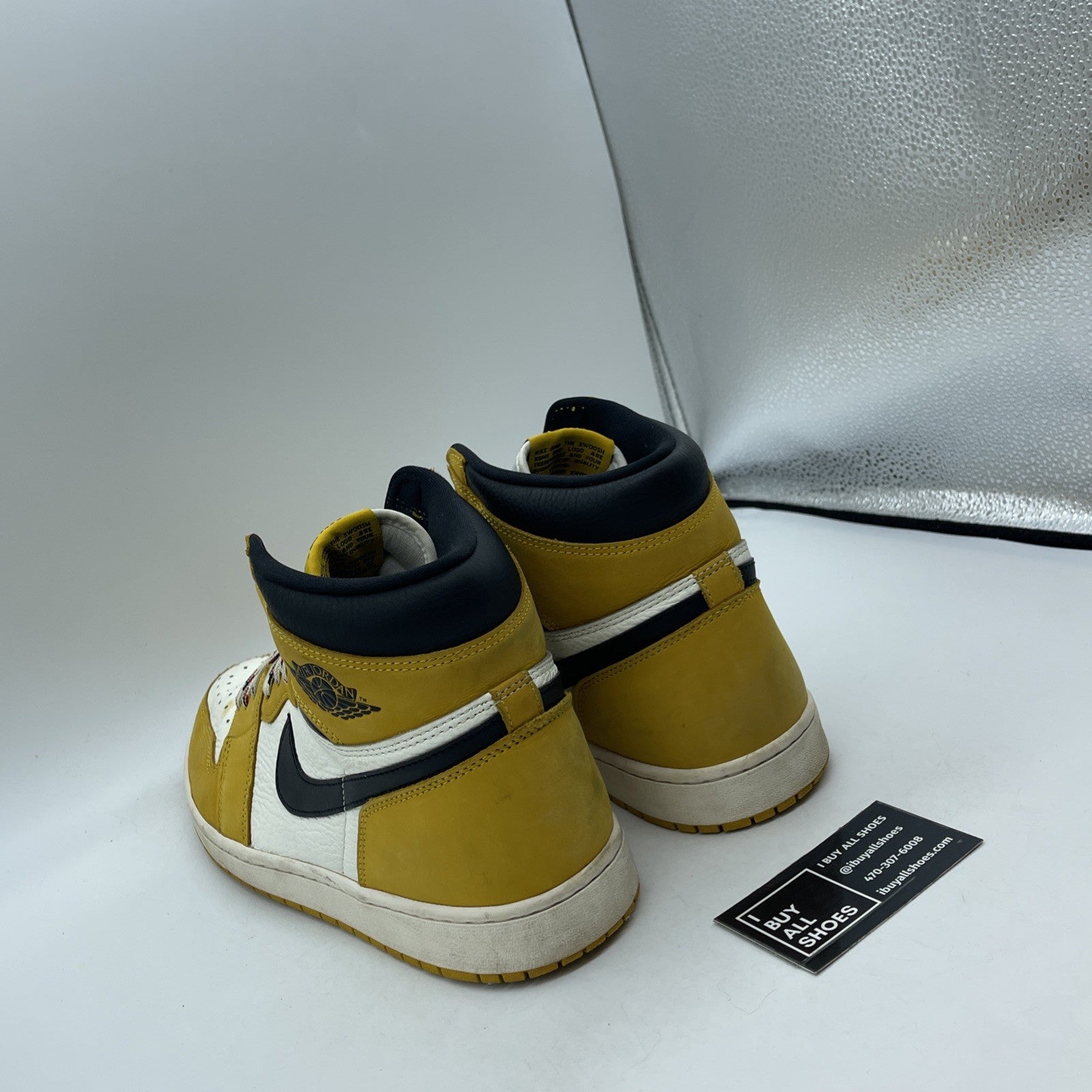 Size 10 - Air Jordan 1 Retro OG High Black Gold (DZ5485-701)