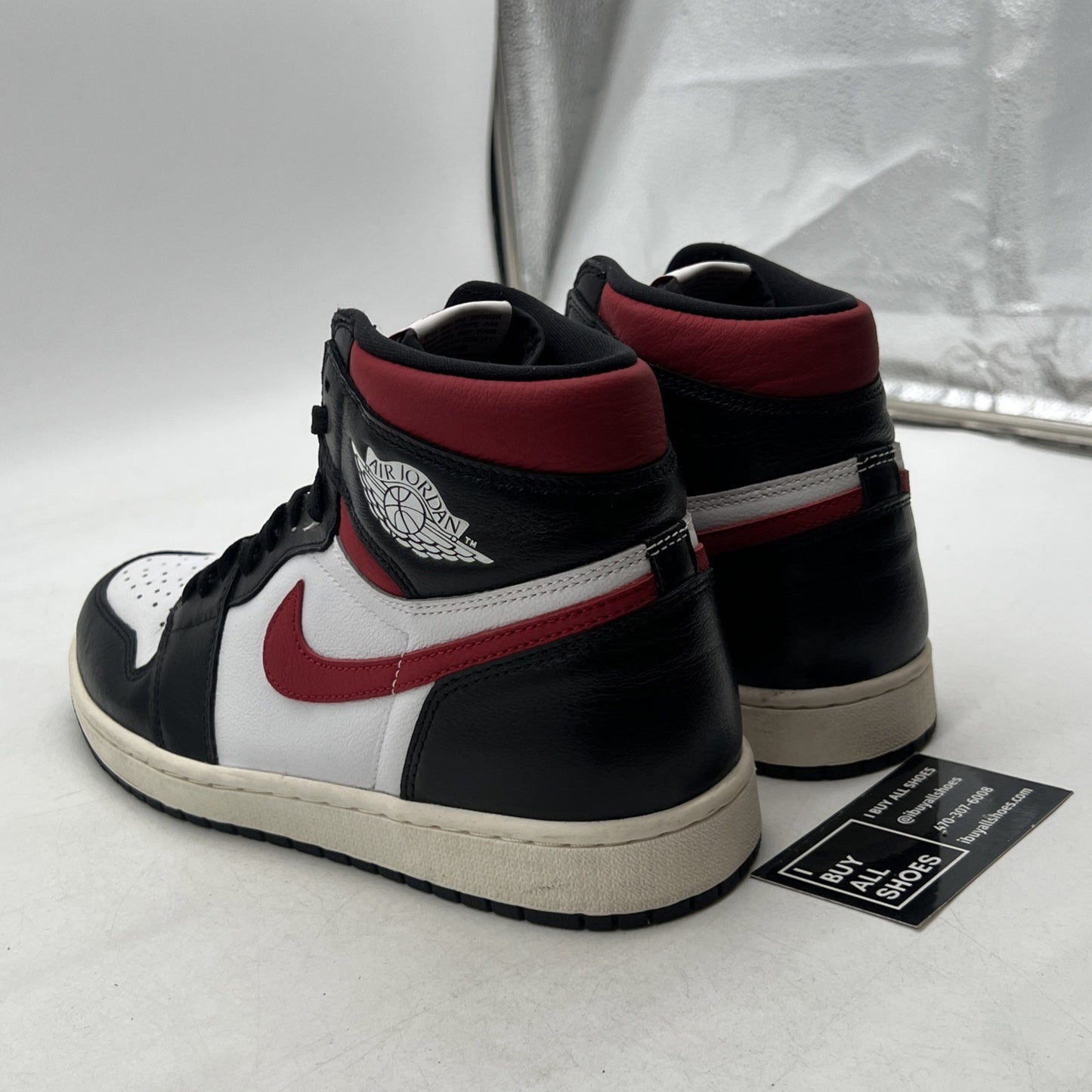 Size 10 - Air Jordan 1 Retro High OG Gym Red 2019 (555088-061)