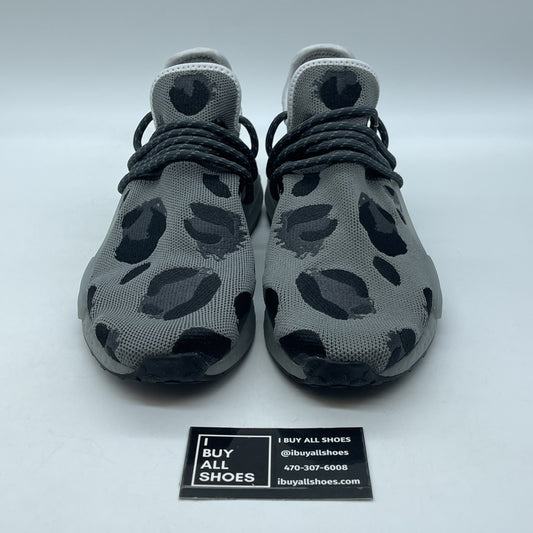Size 8 - Pharrell X Adidas Nmd Hu Animal Print Grey Black Suede (ID1531)