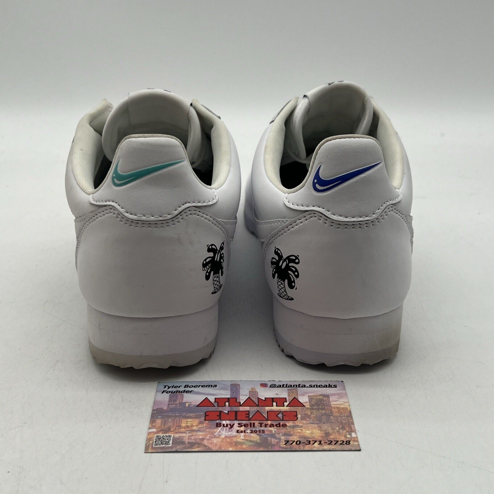 Size 10.5 - Nike Steve Harrington x Cortez Flyleather QS Earth Day (CI5548-100)