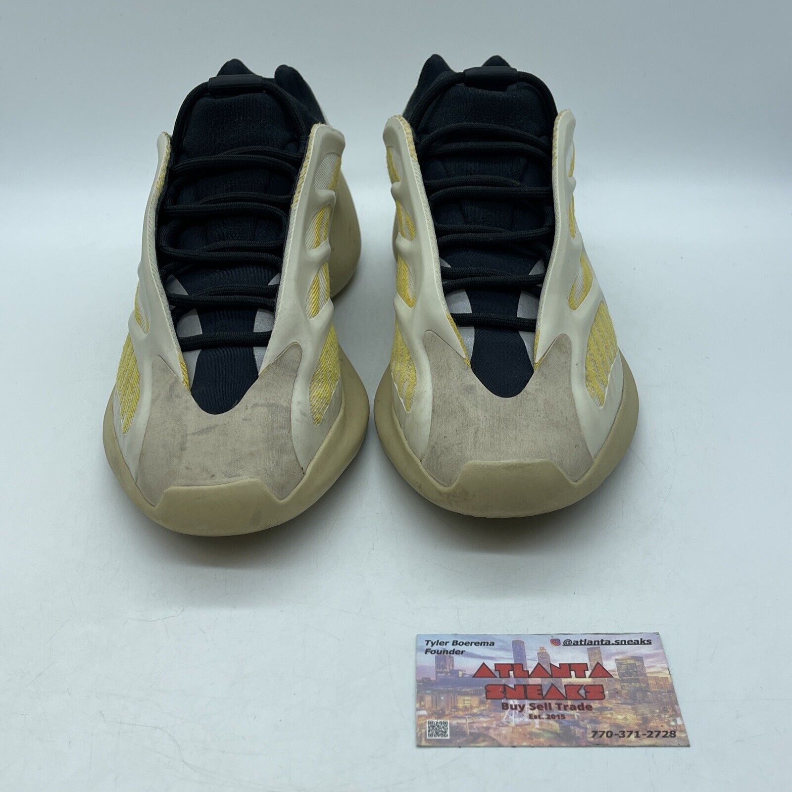 Size 10.5 - adidas Yeezy 700 V3 Safflower Black Yellow Tan (G54853)