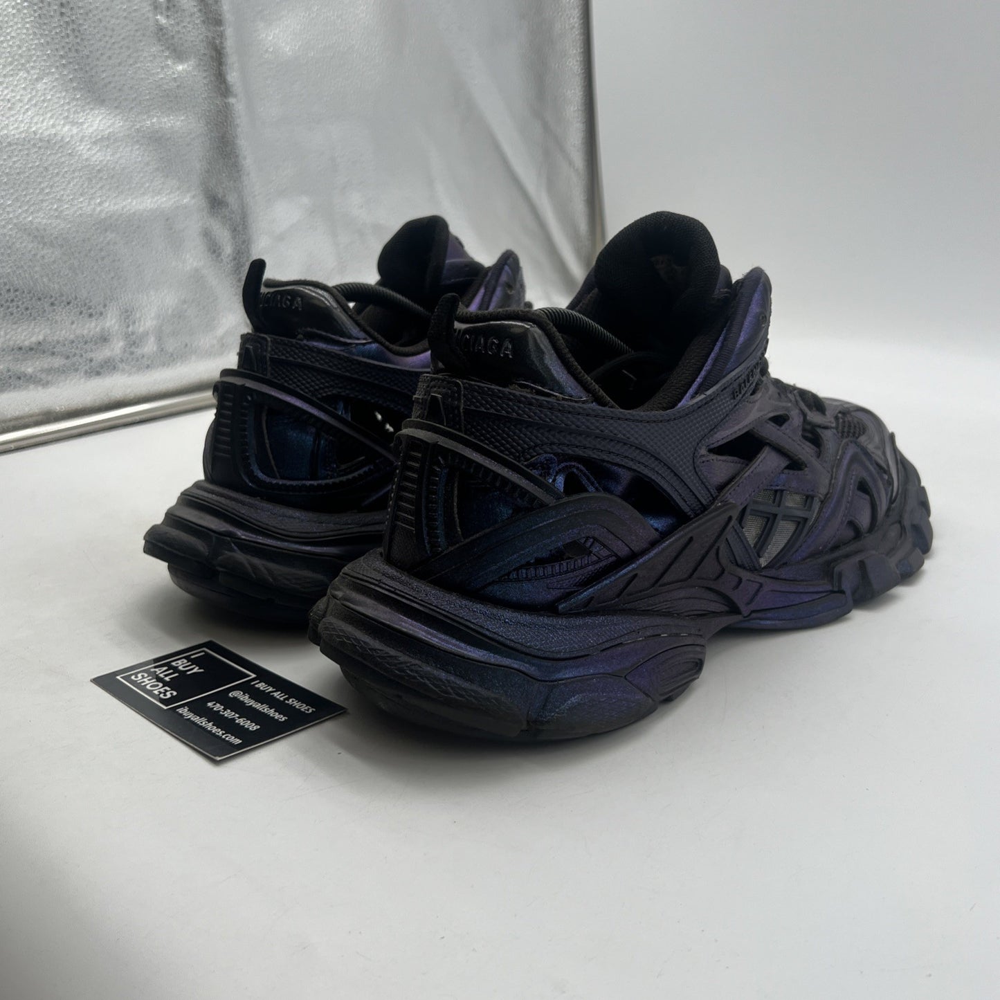 Size 10 - Balenciaga Track 2 Pearlescent Purple