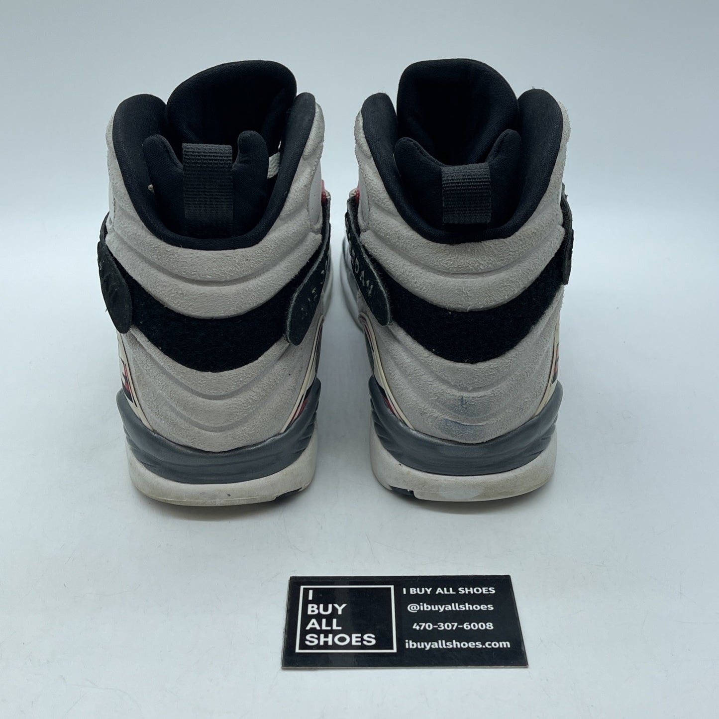 Size 11 - Air Jordan 8 Retro 2013 Bugs Bunny Grey Suede Leather (305381-103)