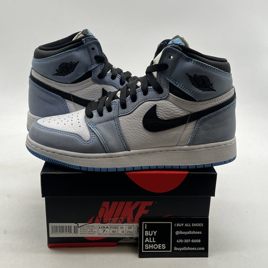 Size 7 - Air Jordan 1 Retro OG High University Blue (575441-134)