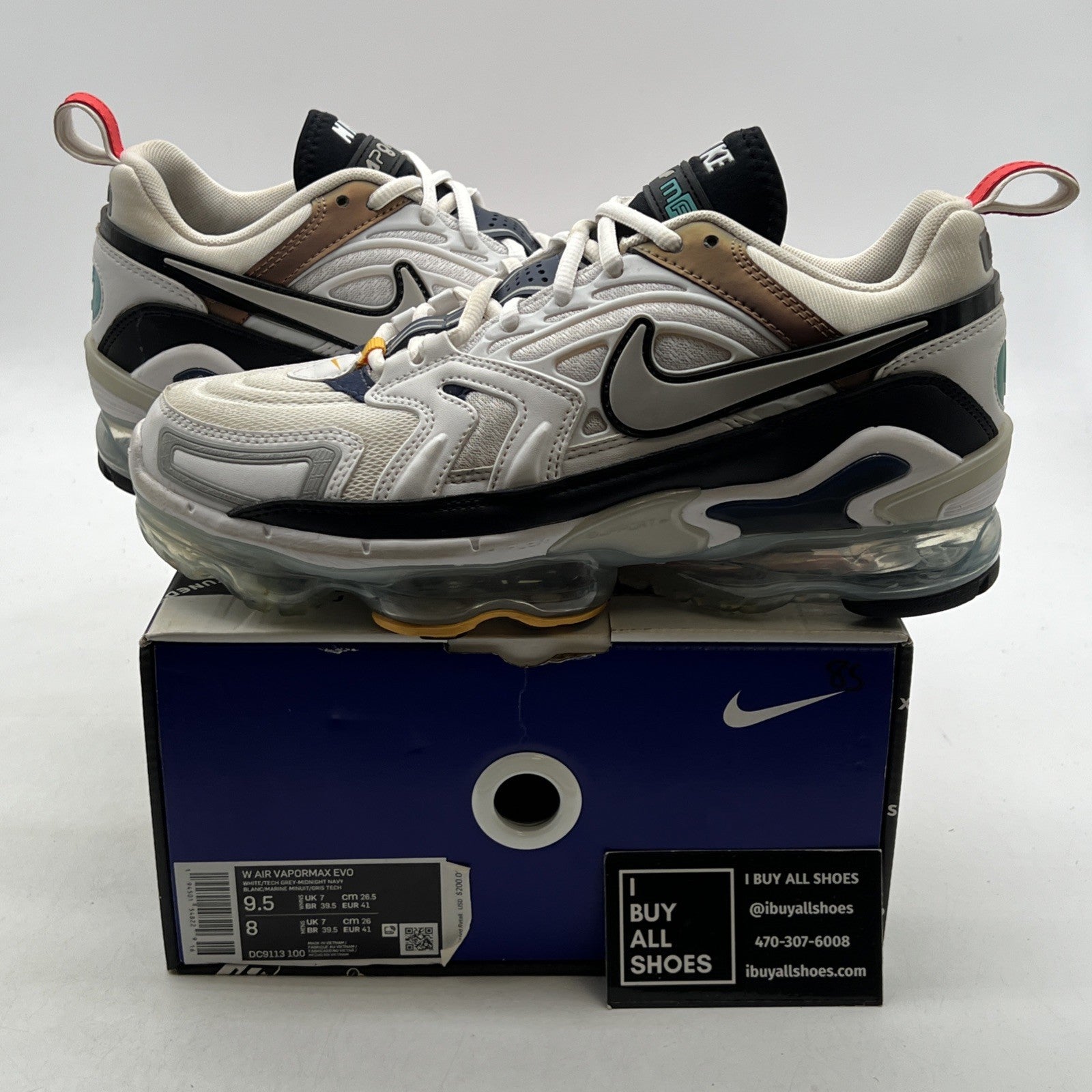 Size 9.5 - Nike Air VaporMax EVO Evolution of Icons (DC9113-100)