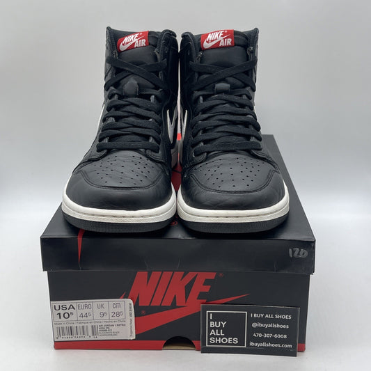 Size 10.5 - Air Jordan 1 Retro OG Prm High Yin Yang Black White (555088-011)