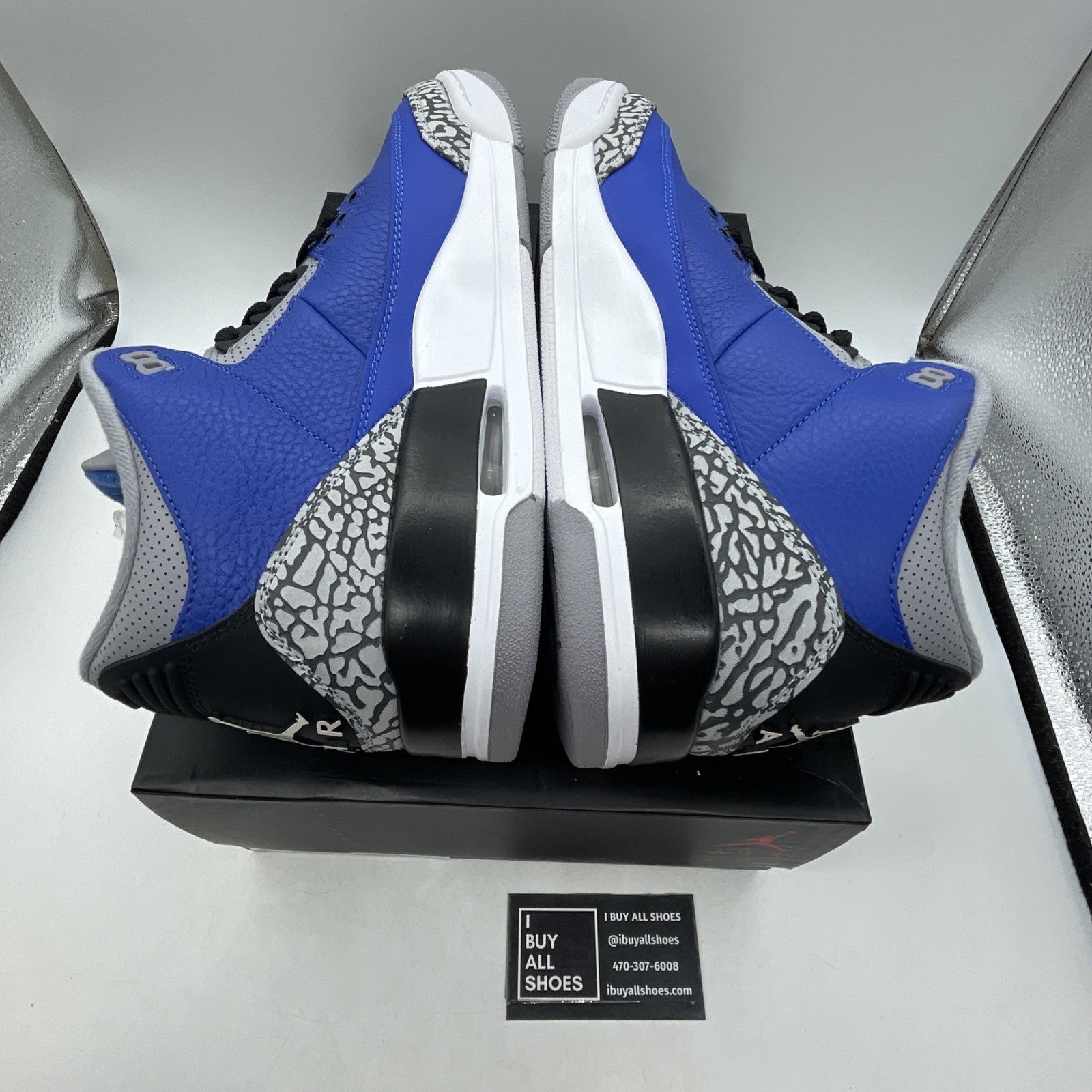 Size 10.5 - Air Jordan 3 Retro Varsity Royal 2020 (CT8532-400)