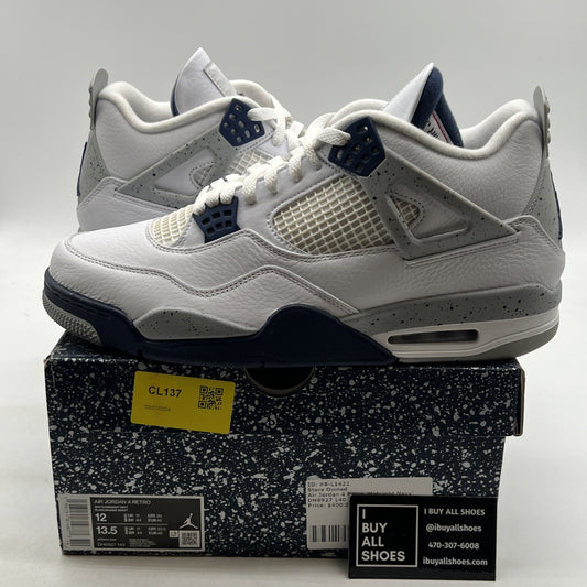 Size 12 - Air Jordan 4 Retro Mid Midnight Navy (DH6927-140)