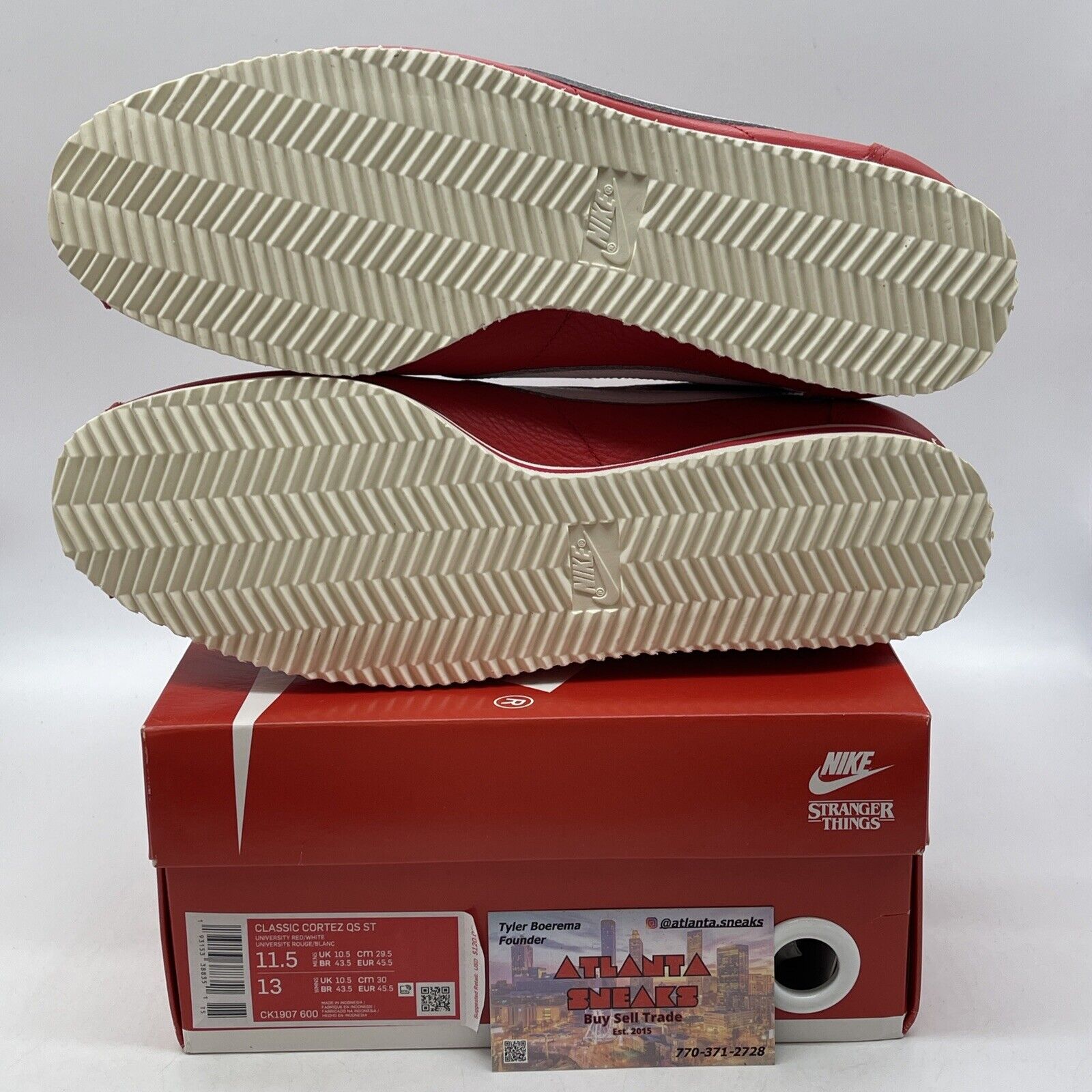 Size 11.5 - Nike Stranger Things x Cortez OG Collection Leather (CK1907-600)