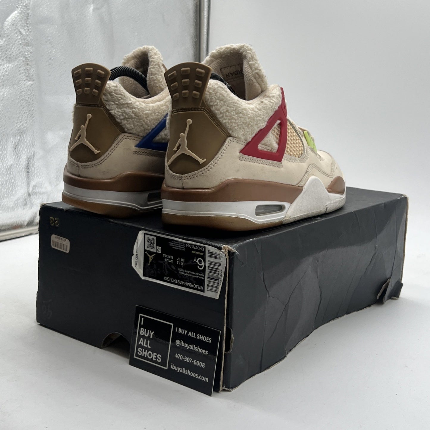 Size 6Y - Air Jordan 4 Retro Where the Wild Things Are (DH0572-264)