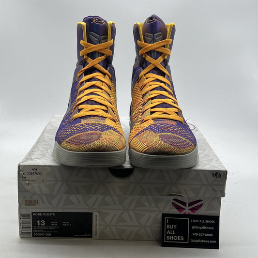 Size 13 - Nike Kobe 9 Elite Team Showtime (630847-500)