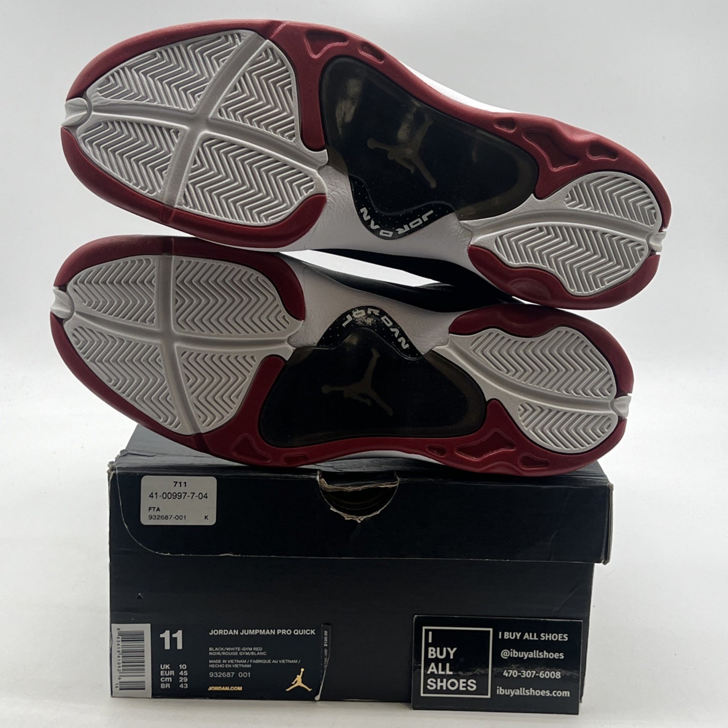 Size 11 - Jordan Jumpman Pro Quick Bred (932687-001)
