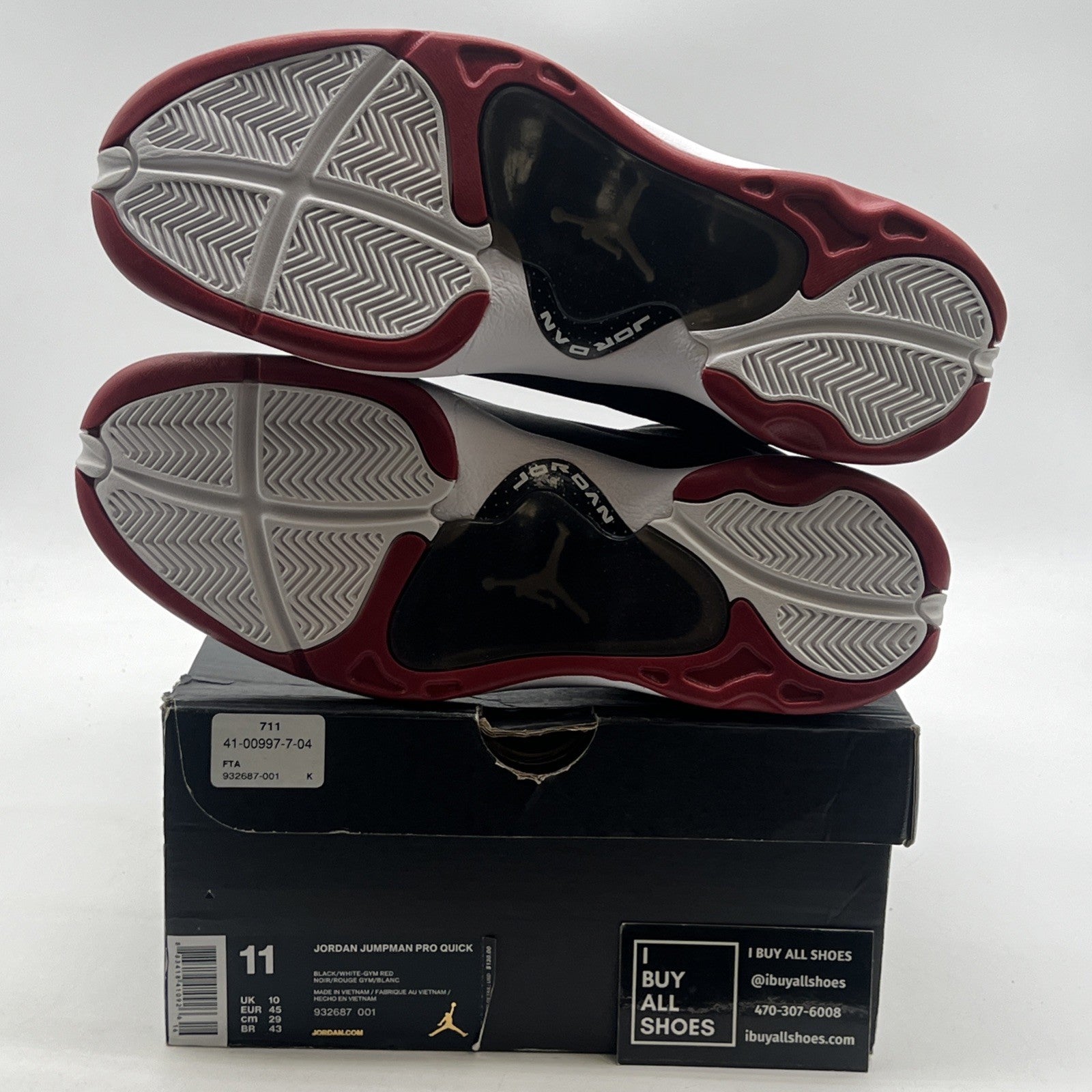 Size 11 - Jordan Jumpman Pro Quick Bred (932687-001)