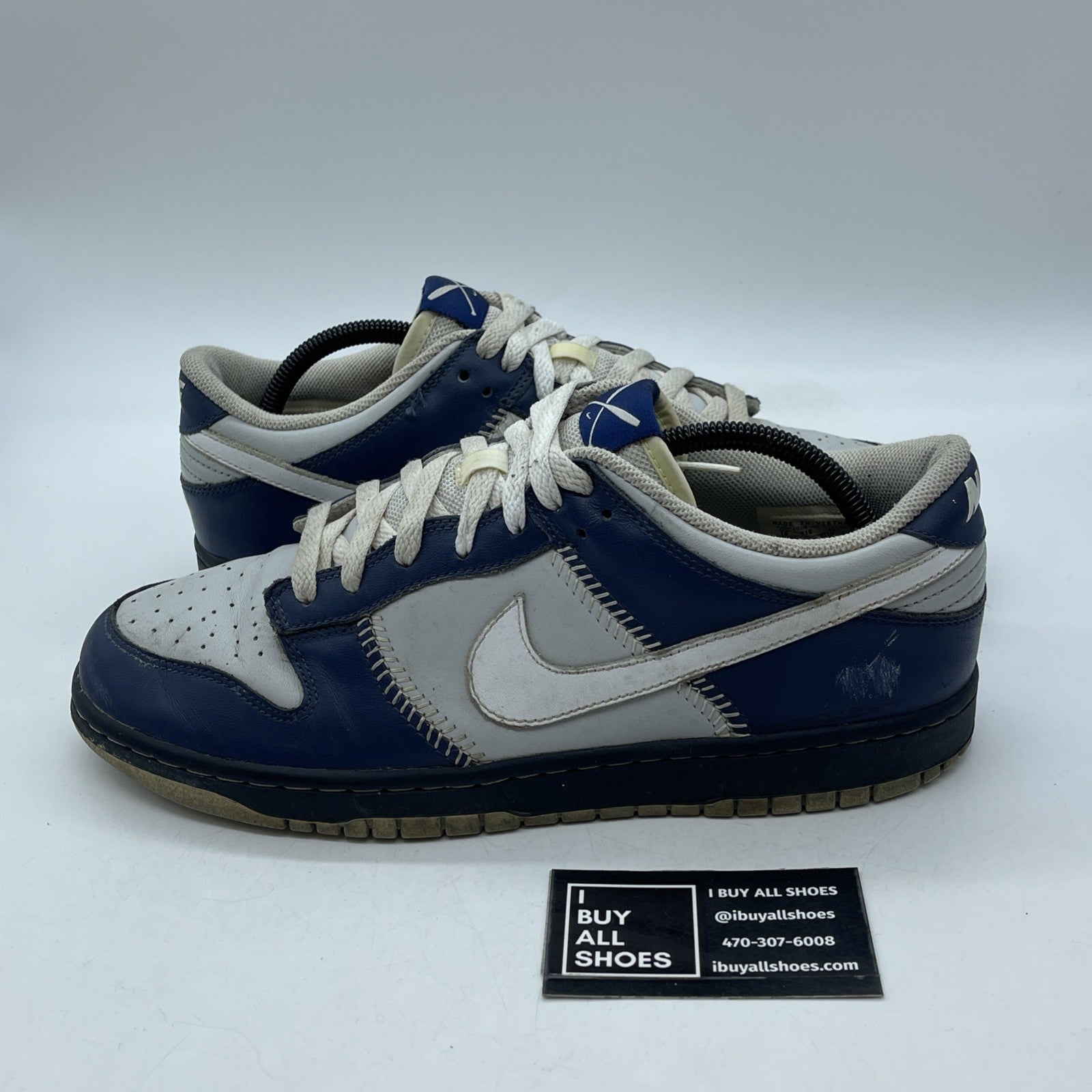 Size 10 - Nike Dunk Low Gray (309431-015)