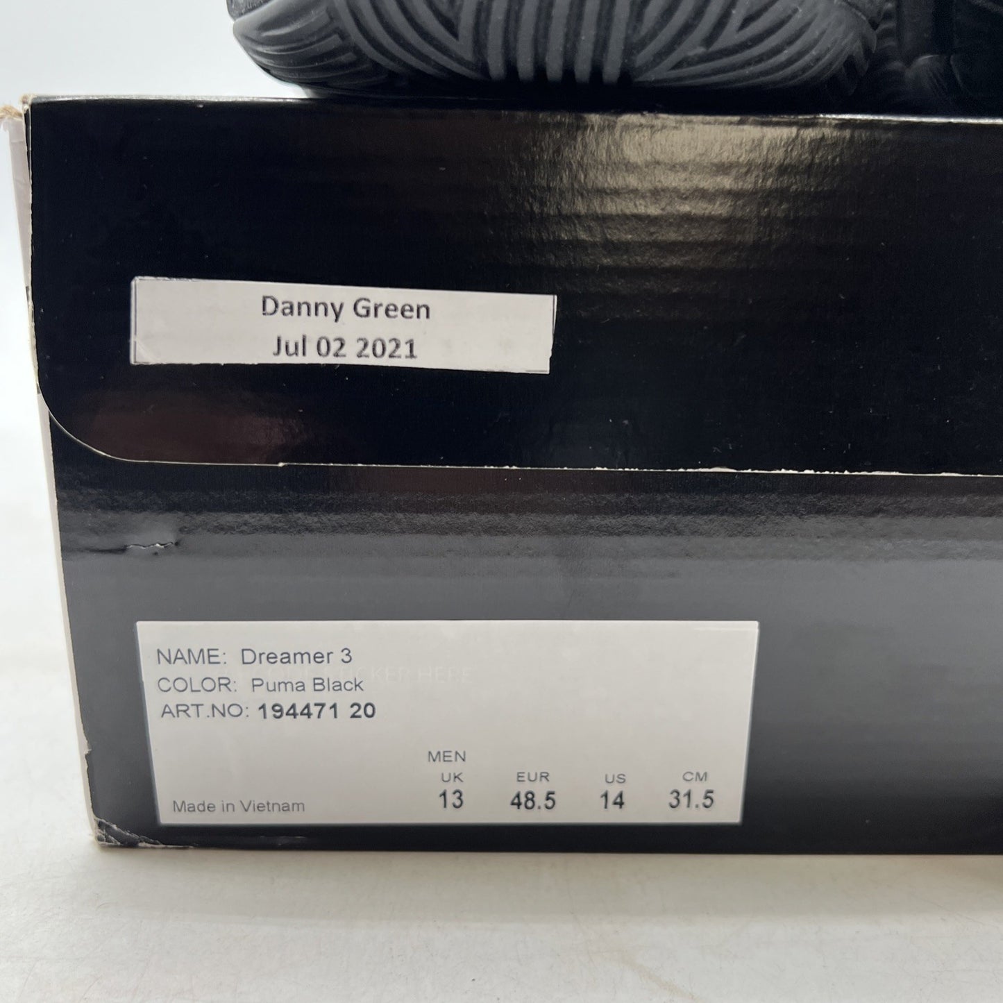 Size 13 - PUMA Dreamer 3 Mid tops: Triple Black (194471-20)