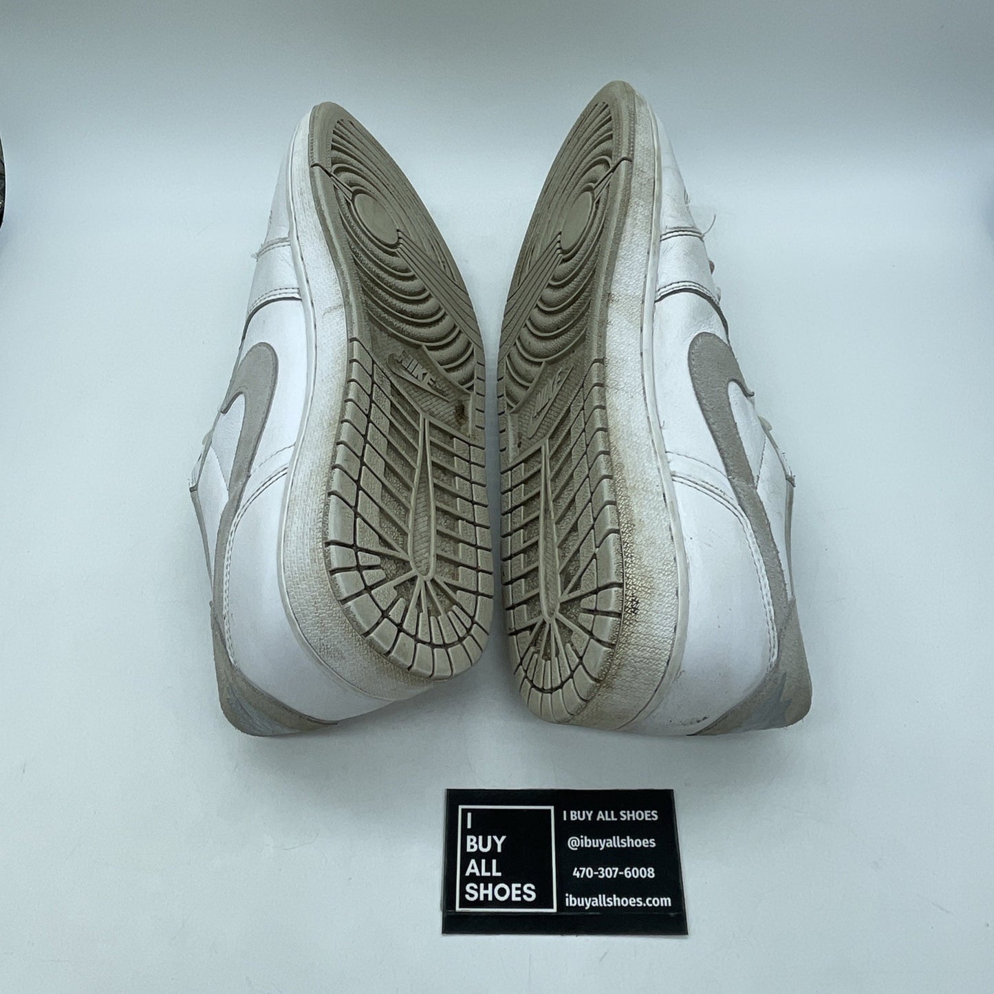 Size 13 - Jordan 1 Low OG Neutral Gray White Suede Leather (CZ0790-100)