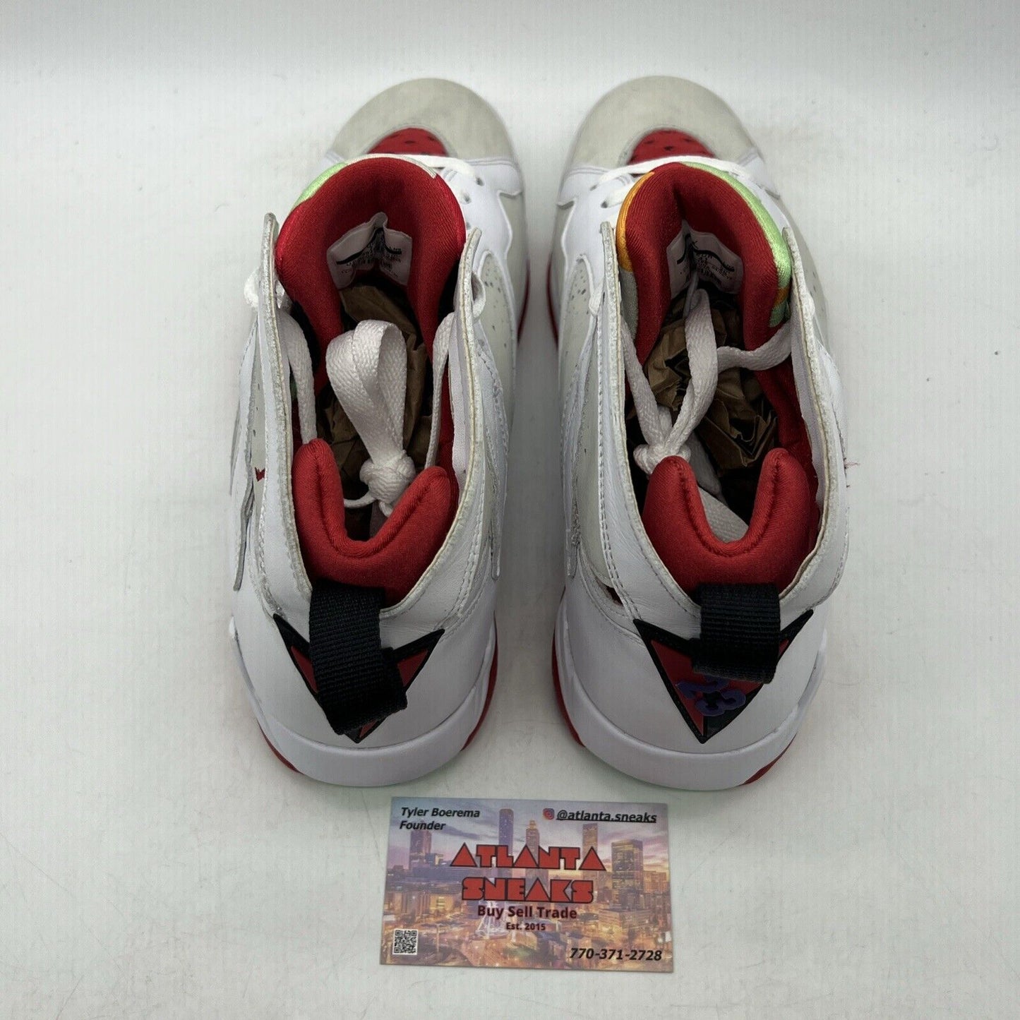 Size 8 - Air Jordan 7 Retro 2015 Hare Red (304775-125)