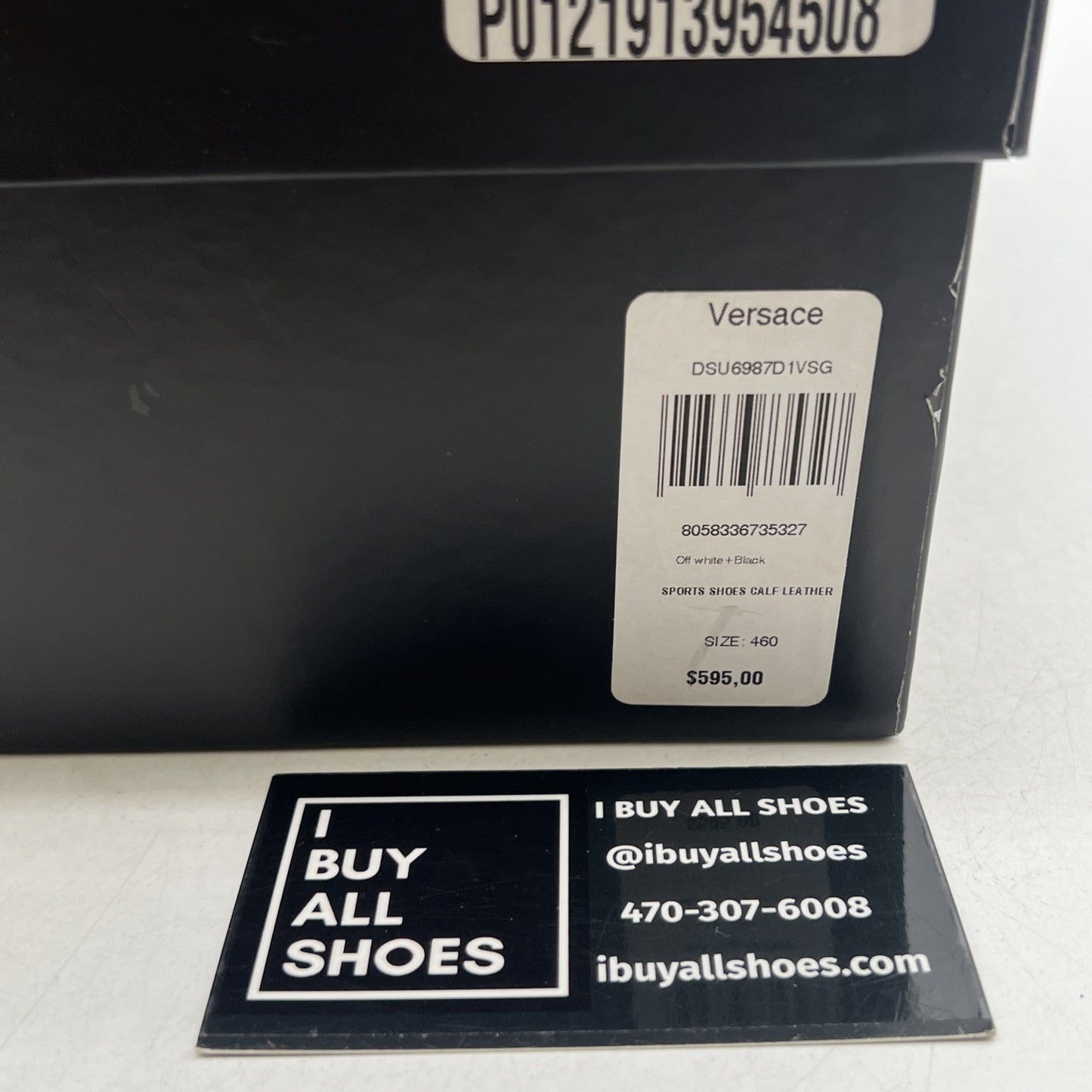 Size 46 - Versace Off White 3d Medusa Head Sneakers
