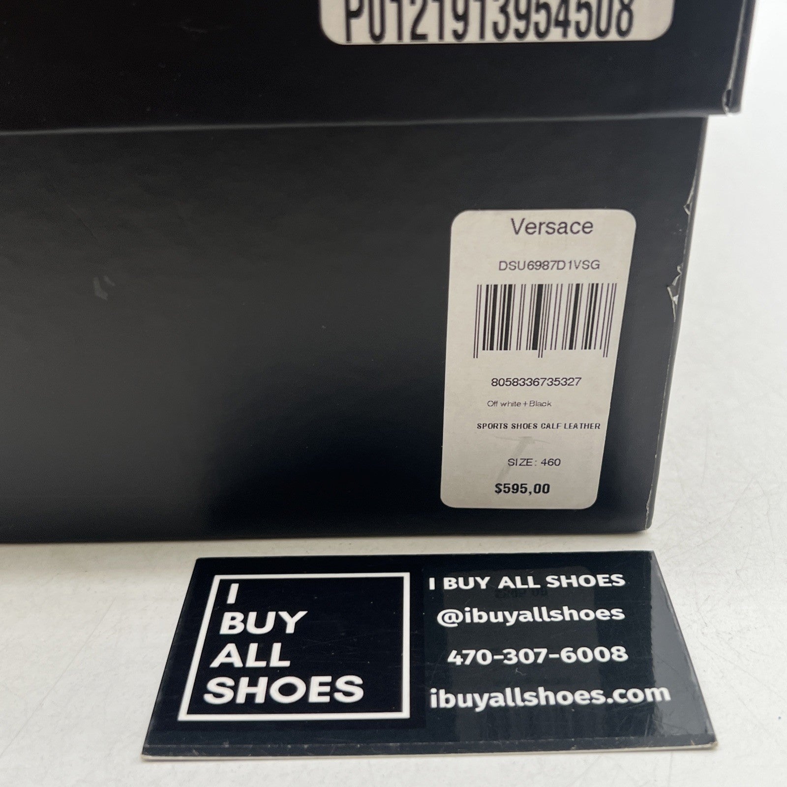 Size 46 - Versace Off White 3d Medusa Head Sneakers