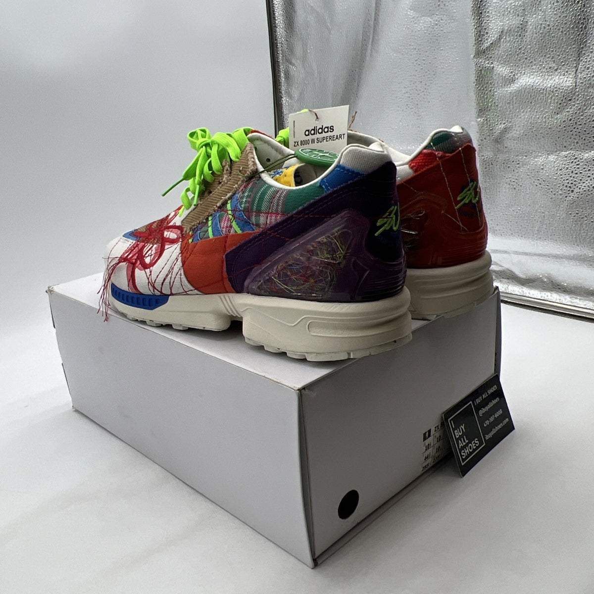 Size 10.5 - adidas Sean Wotherspoon x ZX 8000 A-ZX Series - Super Earth